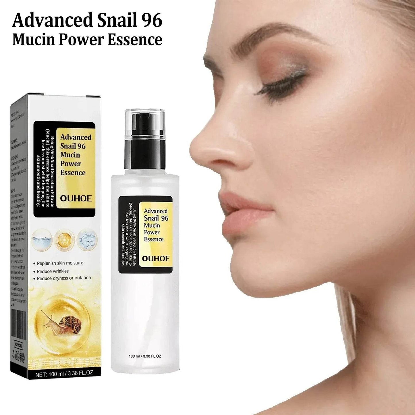 COSRX-Advanced Snail 96 Mucina Powerl Essence - Korean Glow