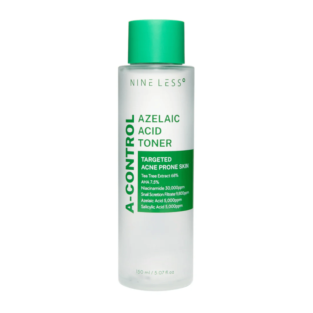 NINELESS A-Control Azelaic Acid Toner 150ml – Tónico exfoliante facial by NINELESS – exfoliante facial coreano, size 150 ml at Korean Glow
