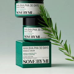 Some By Mi AHA BHA PHA 30 Days Miracle Cream – 60 g by Some By Mi – exfoliante facial coreano, size 60 g at Korean Glow