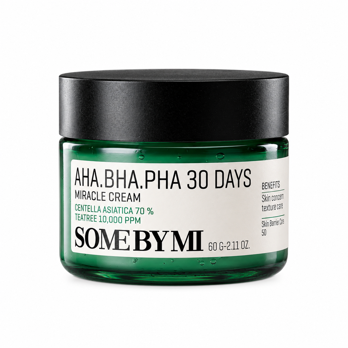 Some By Mi AHA BHA PHA 30 Days Miracle Cream – 60 g by Some By Mi – exfoliante facial coreano, size 60 g at Korean Glow