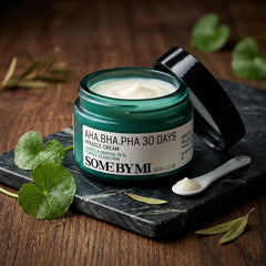Some By Mi AHA BHA PHA 30 Days Miracle Cream – 60 g by Some By Mi – exfoliante facial coreano, size 60 g at Korean Glow