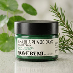 Some By Mi AHA BHA PHA 30 Days Miracle Cream – 60 g by Some By Mi – exfoliante facial coreano, size 60 g at Korean Glow