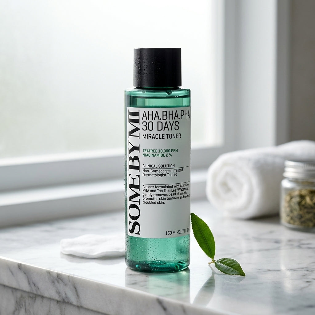 Some By Mi AHA BHA PHA 30 Days Miracle Toner – Tónico 150 ml by Some By Mi – exfoliante facial coreano, size 150 ml at Korean Glow