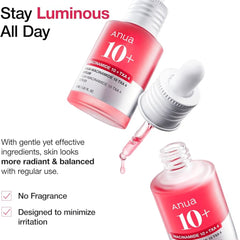 Anua Niacinamide 10% + TXA 4% Serum – Sérum Iluminador 30 ml by Anua – sérum coreano, size 30 ml at Korean Glow