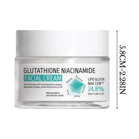 GLUTATHIONE NIACINAMIDE FACIAL CREAM 55ml - Korean Glow