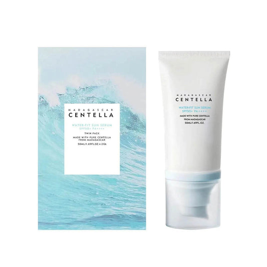 Madagascar Centella Hyaluronic Cica Water -Fit Sun Serum SPF50 ++Pa+++ - Korean Glow