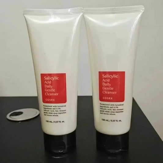 COSRX -Salicylic ACID Daily Gentle Cleancer (2ea) Set - Korean Glow