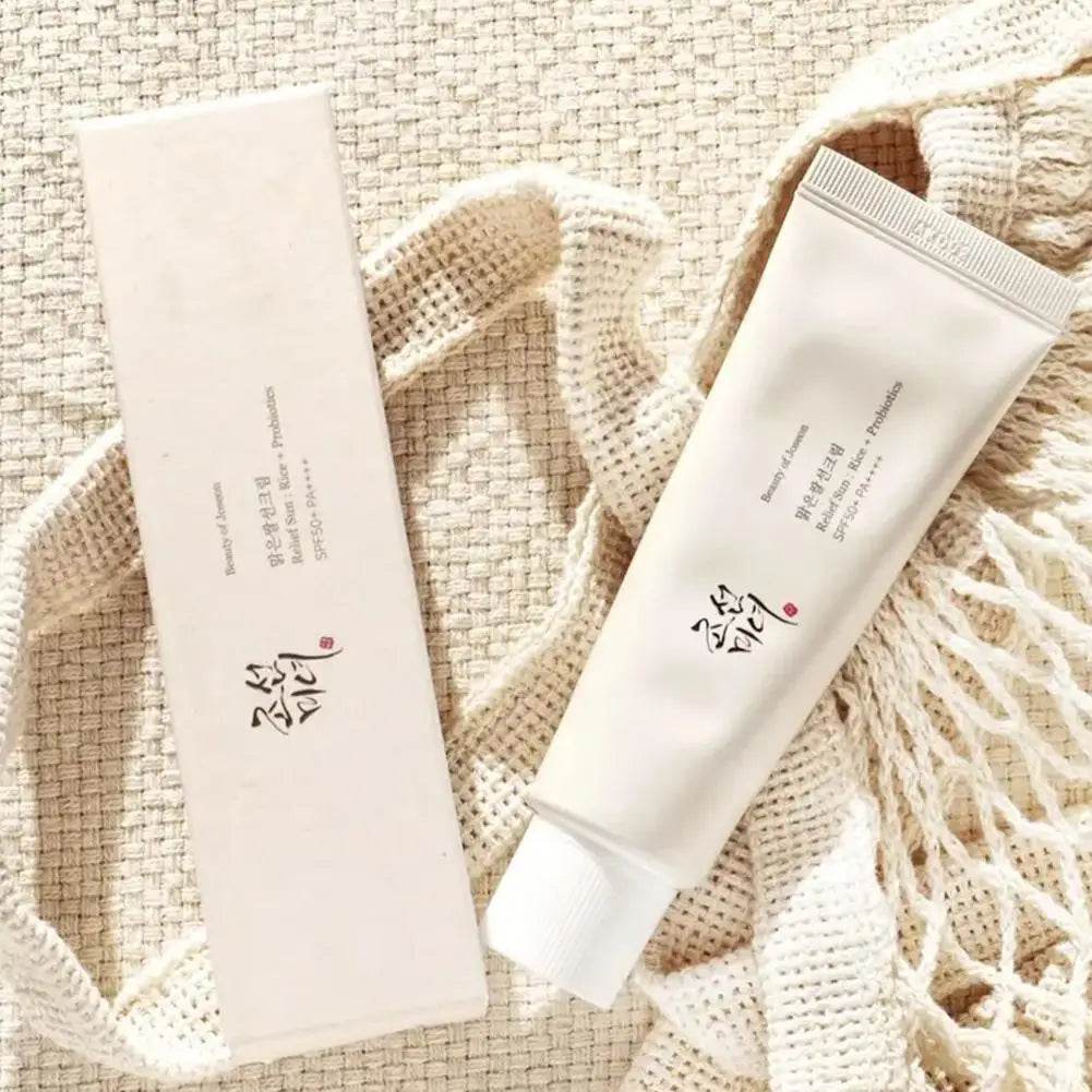 BEAUTY OF JOSEON -Relief Sun:Rice +Probiótic SPF50+++-50ml - Korean Glow