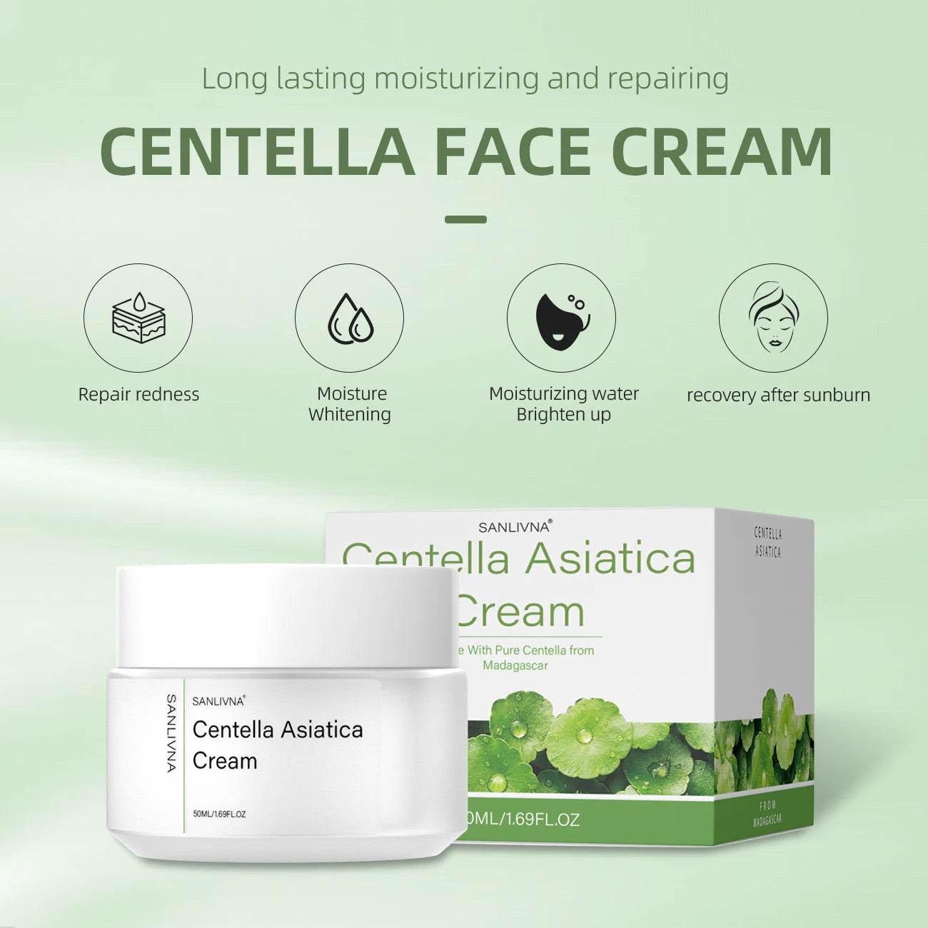 CENTELLA ASIÁTICA CREAM - Korean Glow