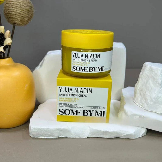 YUJA NIACIN ANTI BLEMISH CREAM SOMEBY MI - Korean Glow