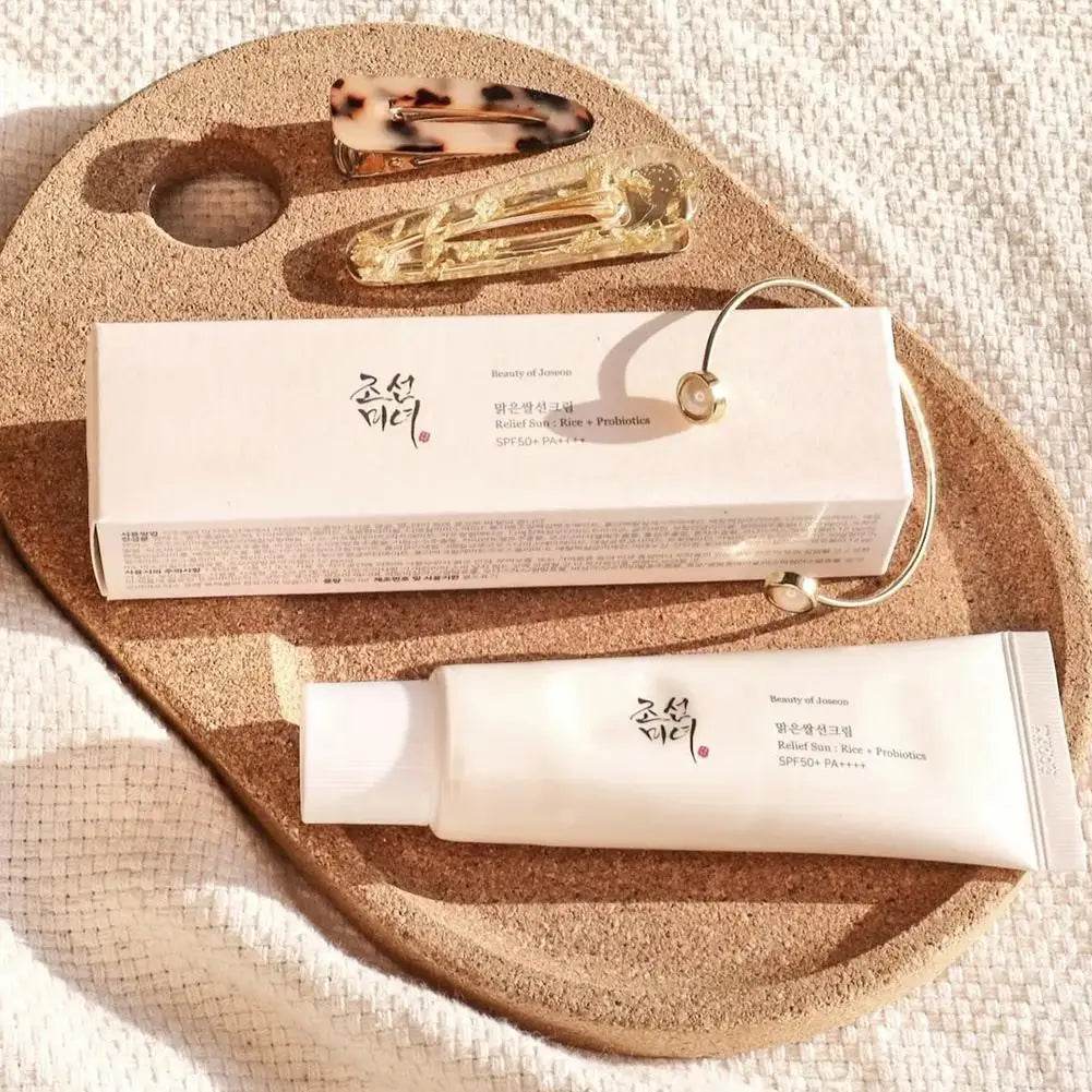 BEAUTY OF JOSEON -Relief Sun:Rice +Probiótic SPF50+++-50ml - Korean Glow