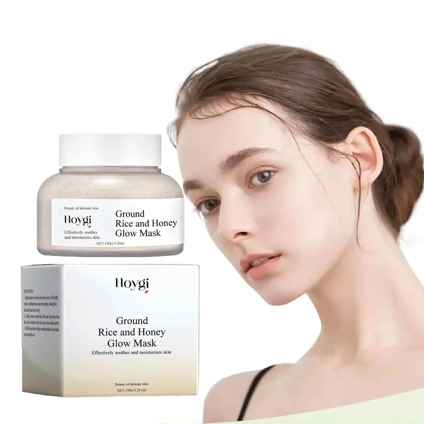 Ground Rice and Honey Glow Mask - Korean Glow