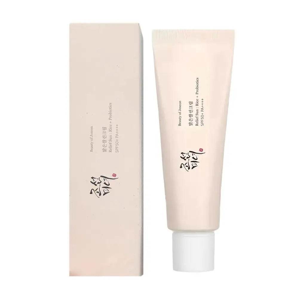 BEAUTY OF JOSEON -Relief Sun:Rice +Probiótic SPF50+++-50ml - Korean Glow