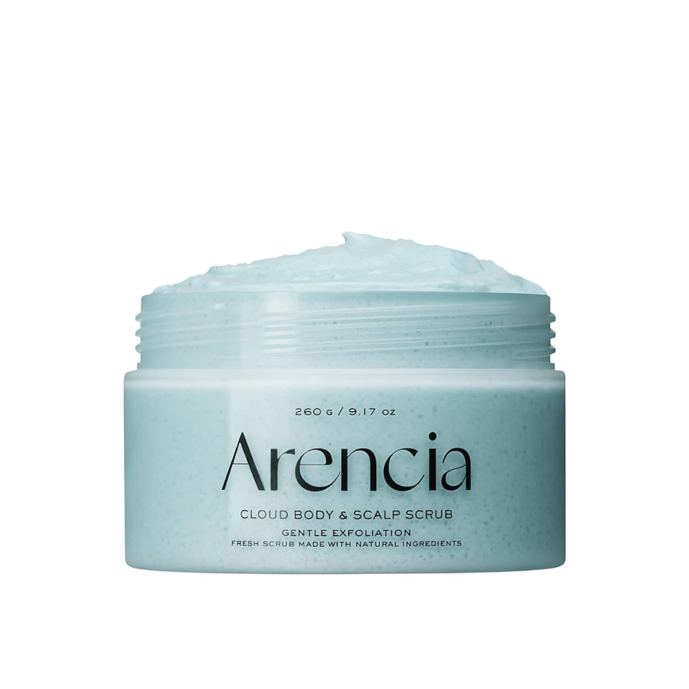 Arencia Fresh Cloud Scrub French Mint & Lily 260g – Exfoliante corporal coreano by Arencia – exfoliante facial coreano, size 260 g at Korean Glow