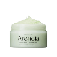 Arencia Fresh Cloud Scrub Geranium & Primrose 260g – Exfoliante corporal coreano