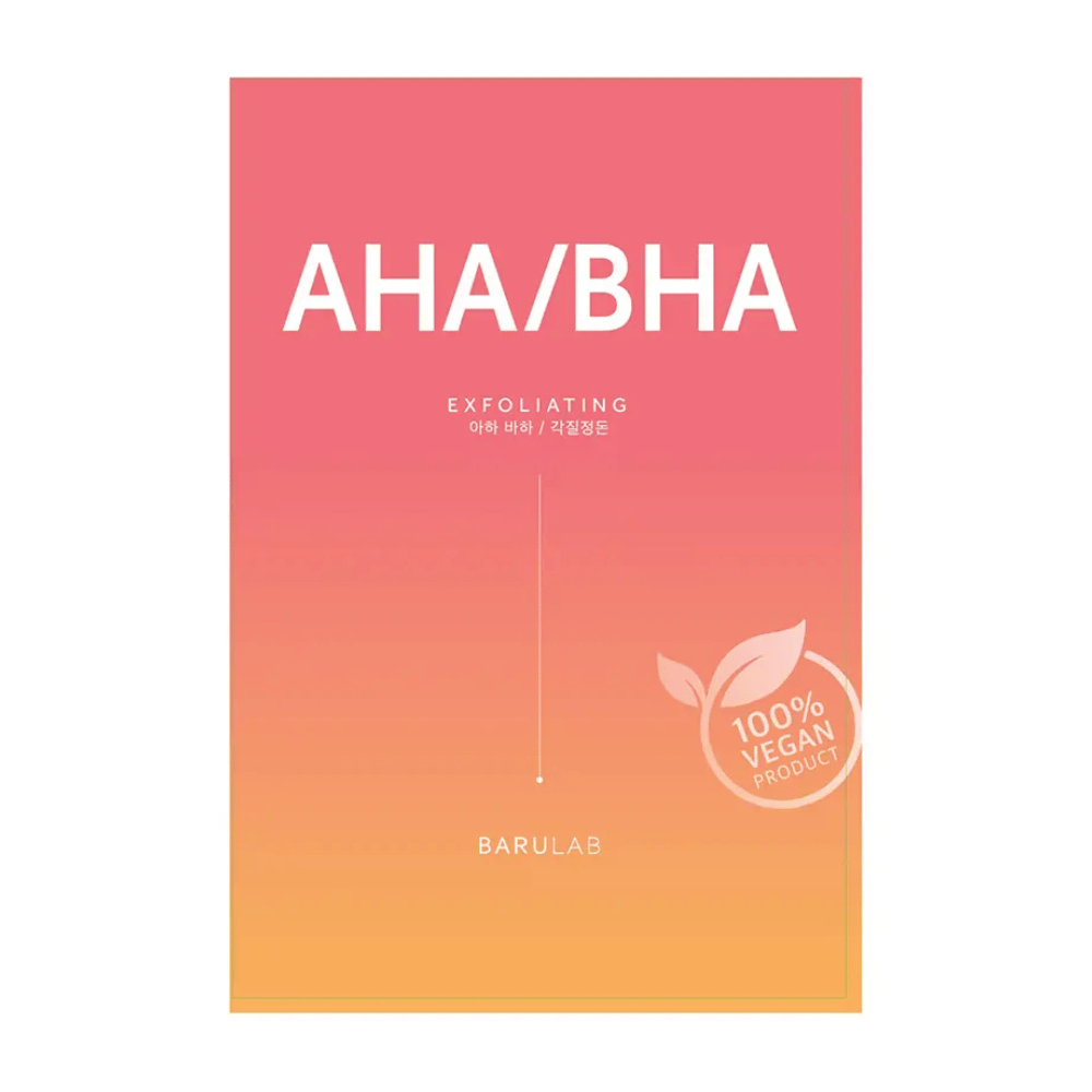 BARULAB The Clean Vegan AHA/BHA Mask – Mascarilla exfoliante facial by BARULAB – exfoliante facial coreano at Korean Glow