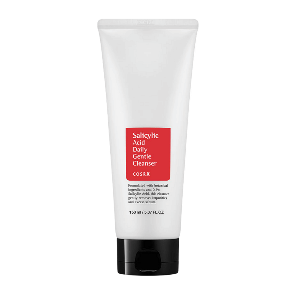 COSRX Salicylic Acid Daily Gentle Cleanser 150ml – Limpiador exfoliante facial by COSRX – exfoliante facial coreano, size 150 ml at Korean Glow