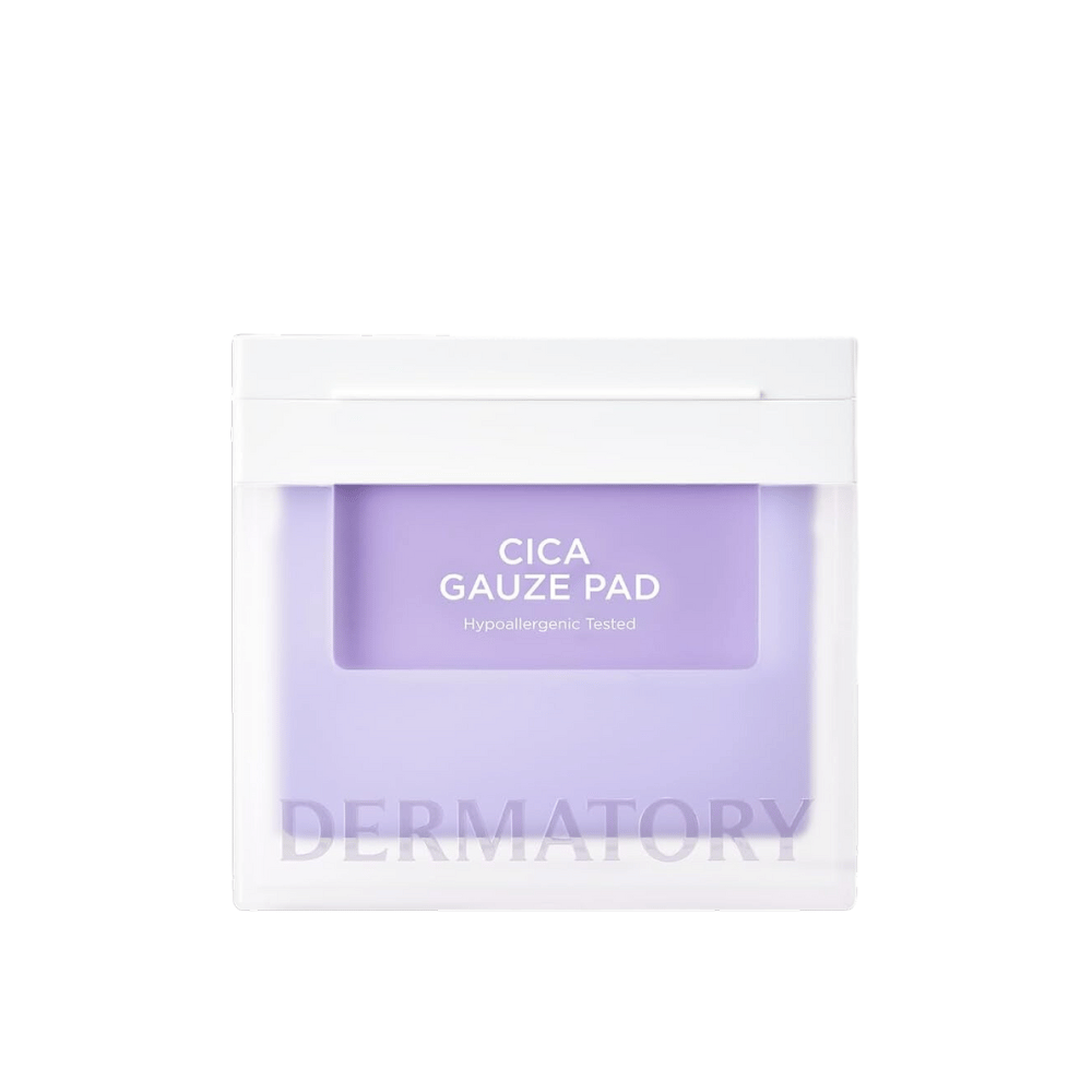 DERMATORY Cica Gauze Pad 80 pads – Pads exfoliantes coreanos by DERMATORY – exfoliante facial coreano, size 80 pads at Korean Glow