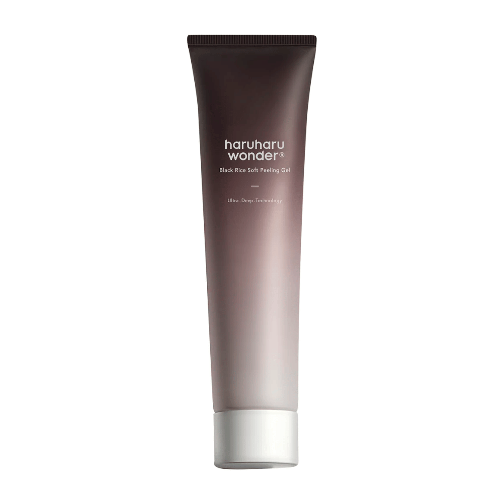 Haruharu Wonder Black Rice Soft Peeling Gel 100ml – Peeling facial by Haruharu Wonder – exfoliante facial coreano, size 100 ml, color Black at Korean Glow