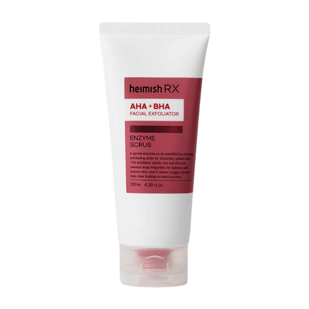 Heimish RX AHA BHA Enzyme Scrub 130ml – Exfoliante facial by Heimish – exfoliante facial coreano, size 130 ml at Korean Glow